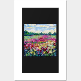 Wildflowers in Bloom Posters and Art